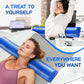 Yes4All Medium Firm Half Foam Rollers for Post-Workout Relaxation, 12/18/24/36 inch PE Foam Roll for Back Massage & Yoga Exercise