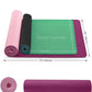 Heathyoga Eco Friendly Non Slip Yoga Mat, Body Alignment System, SGS Certified TPE Material - Textured Non Slip Surface and Optimal Cushioning,72"x 26" Thickness 1/4"