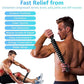 Muscle Roller Stick, Yoga Massage Roller Bar Fitness Beauty Tool for Athletes Relief Leg Back Pain (Black)