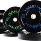 2-Inch Olympic Bumper Plates, Perfect Weight Plates for Weightlifting and Strength Training, Multiple Weights Available