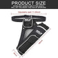 Archery Arrow Quiver Holder, 3-Tubes Hip Quiver Arrow Bag with Adjustable Belt for Youth & Adults Arrows Hunting Target Practicing