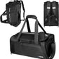 ORKELS Gym Bag with Shoe Compartment, 29L Sports Duffle Bag for Men and Women, Travel Backpack with Wet Pocket, Tear-Resistant Overnight Bag for Fitness, Workout, and Travel