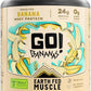 Earth Fed Muscle Go! Bananas Irish Grass‑Fed Whey Protein Isolate – All Natural Banana Flavor, Zero Added Sugar, Soy‑Free, Gluten‑Free (2lb, 27 Servings, Banana)