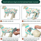 Kuoser Recovery Suit for Dogs Cats After Surgery, Professional Pet Recovery Shirt Dog Abdominal Wounds Bandages, Substitute E-Collar & Cone,Prevent Licking Dog Onesies Pet Surgery Recovery Suit