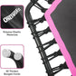 ONETWOFIT 42"/45" Rebounder Trampoline for Adults, Silent Mini Trampoline Indoor Exercise Fitness Trampoline Bungee Rebounder Workout Max Load 330lbs