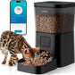 Espelho Automatic Cat Feeders WiFi: Food Dispenser with App Control 2.4Ghz WiFi- Smart Timed Cats Feeder with Voice Recorder| 4L Auto Pet Feeder for Cat and Small Dog- Up to 10 Meals per Day