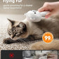 Cat Steam Brush, Brushes for Indoor Cats with Release Button, Dual Speed Spray USB Rechargeable Grooming Supplies, Cat Brush for Shedding Suitable for All Long-haired and Short-haired Pets