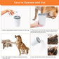Dog Paw Cleaner with Absorbent Towel, Dog Paw Washer, Muddy Paw Cleaner, Dog Foot Cleaner, Plunger Style Dog Paw Washer, Paw Cleaner for Dogs, Suitable for Small Breed & Medium Breed Dogs