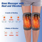 NORTHERN BROTHERS Cordless Knee Massager for Pain Relief, Knee Heating Pad with 3 Heat 3 Vibration, Adjustable Heated Knee Brace for Knee Shoulder Elbow, Gifts for Men Women
