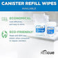 REScue One-Step Disinfectant Cleaner & Deodorizer Wipes for Vet Use – Cleaner for Kennels, Litter Boxes, Vet Offices, Pet Grooming Surfaces, Pet Items – Wipes Canister, 160-Count (Pack of 1)