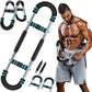 Twister Arm Trainer, 30-100lb Adjustable Chest Workout Bar, Power Arm Trainer for Men, Shoulder Arm Equipment, Forearm Strengthener, Portable Detachable Machine Full Body for Gym Home Fitness