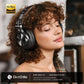 OneOdio A70 Bluetooth Over Ear Headphones, Wireless Headphones with 72H Playtime, Hi-Res, Built-in Mic, 3.5mm/6.35mm Wired Audio Jack for Studio Monitor & Mixing DJ Guitar AMP, Computer Laptop PC