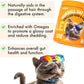 Hairball Treatment for Cats Natural Remedy with Apple Pomace, Psyllium Husk Omega 3 6 Fatty Acids Zinc Biotin Cat Supplement for Indoor Cats Promotes Healthy Digestion Furball Control 100 Yummy Chews