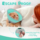 Cat Cone Collar Soft to Stop Licking, Adjustable, Foldable Lightweight Kitten Cones After Surgery Recovery for Cats & Kittens, Cat Cone Alternative (Solid Green, L)