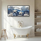 Large Starfish Nautical Wall Art for Living Room, Ocean Canvas Oversized Wall Decor, Sea Animal Modern Framed Pictures Painting Print Artwork for Bedroom Office 60"L x 30"W