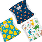 CuteBone Belly Wrap Male Dog Washable Puppy Diapers Reusable Doggie Diapers XSmall 3pcs a Pack DM02XS