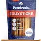Pawstruck Natural 5-8" Bully Sticks for Dogs - Best Long-Lasting, Rawhide-Free, Low Odor Dental Chew Treat - Healthy Single Ingredient, 100% Real Beef - 8 oz Bag - Packaging May Vary