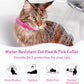 4 Pack Flea and Tick Collar for Cats, Natural Plant Oil Formula Cat Flea Collar Provides 32-Month Protection for Flea & Tick Prevention, Waterproof & Adjustable Cat Flea Treatment for Most Cats