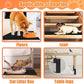 Pet Nail Self Adhesive Replacement Emery Paper Suitable for Glass Doors Fits Most Dog Scratch Pad Cat Litter Box DIY on The Places Where Pets Like to Scratch Alternatives to Cat and Dog Nail Clippers