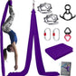 PRIOR FITNESS Aerial Silks Kit Colorful 9/15/20 Yards 40D Nylon Fabric Hammock Set With Hardware & Guide for All Levels Of Aerial Yoga Practice and Acrobatic Flying For Adults Aerial silk