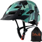 Kids Bike Helmet,Bavilk Kids Boys Girls Bike Helmets with LED Light Detachable Visor Children Youth Teen Multi-Sport for Skating Cycling Scooter Skateboard Adjustable & Lightweight 19.7"-22.4"