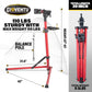 Gioventù 110 LBS E Bike Repair Stand, Heavy Duty Bicycle Maintenance Stand with High-Strength Steel, Bike Mechanic Workstand for E-bikes, Mountain Bikes and Road Bikes - Red