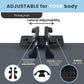Thrival Arch Back Stretcher - Specialized Psoas Muscle Release Tool for Hip Flexor, Back, Glute, Iliacus, and Neck - Spine Decompressor, Trigger Point, and Myofascial Release – Carbon Black