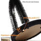 Happi N Pets Cat Self Groomer, Arch Grooming Brush wtih Heavy Duty Woven Sisal Pad, Rubbing Post & Catnip Toy, Cat Face Scratchers Body Massager, Cat Scratchers for Indoor Cats, Black