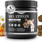 Melatonin for Dogs, Calming Chews with Valerian Root & L-Theanine for Sleep Aid & Emotional Support, Calming Treats for Stress Anxiety Relief - Thunder, Fireworks, Barking, Bacon Flavor, 60Ct