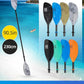 OCEANBROAD Kayak Paddle 86in/218cm, 90.5in/230cm Alloy Shaft 2-Piece Floatable Kayak Oar for Kayaking Canoeing Boating