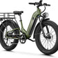 M1 Pro Electric Bike, 1800W Peak Motor Electric Bike for Adults, 48V 17.5Ah, 26'' x 4.0'' Fat Tire Electric Mountain Bike, Ebike with 85 Miles, 36MPH, 7 Speed 110Nm and Dual Suspension