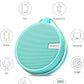 INSMY C12 IPX7 Waterproof Shower Bluetooth Speaker, Portable Small Speaker, Speakers Bluetooth Wireless Loud Clear Sound Support TF Card Suction Cup for Outdoor Kayak Canoe Beach Gift (Mint)