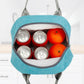 FlowFly Insulated Lunch Cooler Bag - Tote Bag Organizer for Women/Men, Sea Blue