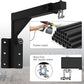 Adjustable Heavy Duty Bag Hanger,Wall Mount Punching Bag Hanger,Thickened Steel Plate and Stainless Steel kit for Home Gym Indoor Outdoor (Supports up to 900Ib)