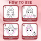 Reusable V Line Lifting Mask with Chin Strap for Sleeping,Face Lift Prevent Sagging, Jaw Exerciser,Pink,M