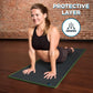 Youphoria Yoga Microfiber Non-Slip Towel - Hot Yoga Mat Towel for Enhanced Grip and Sweat Absorption