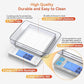 BOMATA 0.01g Small Digital Gram Scale, USB Rechargeable, Upgraded 1kg Jewelry Scale with Larger Display and Hold Function, High Precision, Grams and oz for Herb, Coin, Powder, Gold, Yeast, Kitchen