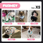 FUAMEY Dog Recovery Suit Male,Dogs Surgery Neuter Suits Puppy Spay Shirts for Female Protect Dog's Skin Anti Licking Abdominal Wounds Doggie Onesie Pet Bodysuit Alternative to Cone Green Stripes XS