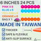 LEZER 6 Inch 8 Inch Flat Cones, Spot Markers, Soccer Cones, Field Court Markers, Sit Spots, Flat Discs, Soccer Training Equipment, Agility Practice, Football, Made in Taiwan