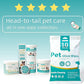 Wider Dental Care Finger Wipes 60 Counts,Teeth Cleaning Finger Wipes for Dogs & Cats,Reduces Plaque & Supports Oral Freshness, Small Animal Stain Removers, Coconut Scent