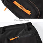 Rdruko Men's Snow Ski Pants Waterproof Insulated Winter Outdoor Snowboard Hiking Fleece Pants with Belt