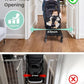 Mom's Choice GROWNSY Baby Gate No Bottom Bar, Adjustable Width 26” to 36” for Child and Pet, Dog Gate with Auto-Close & One-Hand Operation, Screw-in Installation for Doorways and Indoor Use