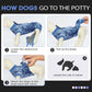 FUAMEY Recovery Suit for Dogs After Surgery,Soft Breathable Dog Bodysuit E-Collar & Cone Alternative Surgical Suit,Male Female Dog Neuter Spay Suits Anti Licking Wounds Onesie Blue Tie Dye L
