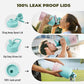COKTIK 84oz Water Bottle with Straw - Triple Insulated Flask, 48hr Cold Retention Large Water Bottle, Leakproof Water Jug for Gym, Hiking, Camping, Outdoor Sports(Bubble Gum)
