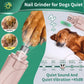 2 in 1 Cat Nail Clippers & Dog Nail Clippers Trimmers for Large Medium Small Dogs Cats Claw Trimmer Quick Sensor and Safety Guard USB Rechargeable with 2 LED Lights Dogs Nail Trimmer