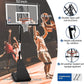 IGL Basketball Hoop Outdoor with 52 Inch Shatterproof Backboard, 10FT Height Portable Basketball Hoop Outdoor, Adjustable Basketball Goal System