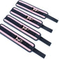 6pcs Black PU Adjustable Straps Sports Training Fitness Gear Home Yoga Set