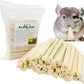 300g Snacks Sweet Bamboo Chew Toy for Rabbits Chew Sticks for Hamster Chinchilla Guinea Pig,Molar Treats Snack for Small Animals