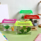 Mini Handheld Aquarium Pet Box, 4Pcs Portable Fish Tank Plastic Turtle Tank with Lid Handheld Fish Tank Clear Reptile Terrarium Hamster Box for Fish Snakes Aquarium