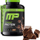 MusclePharm Combat Protein Powder, Chocolate Milk Flavor, Fuels Muscles for Productive Workouts, 5 Protein Sources including Whey Protein Isolate & Egg Albumin, Gluten Free, 4.2 lb, 52 Servings